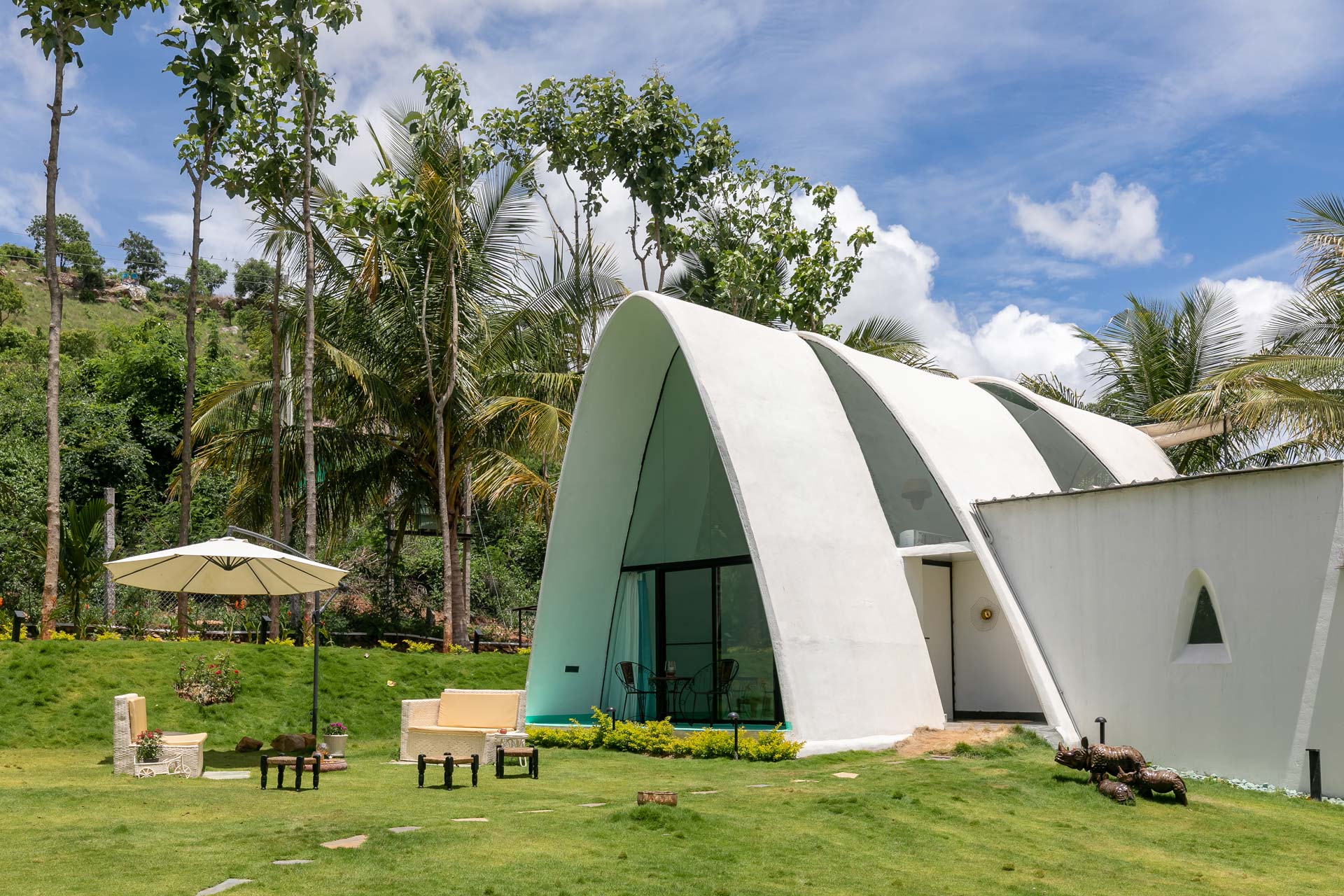 Luxury at tropical village in my